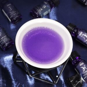 Zodiako kvapų aliejus „Vandenis“ – ametisto ir gintaro žvaigždžių kvapas (10 ml)