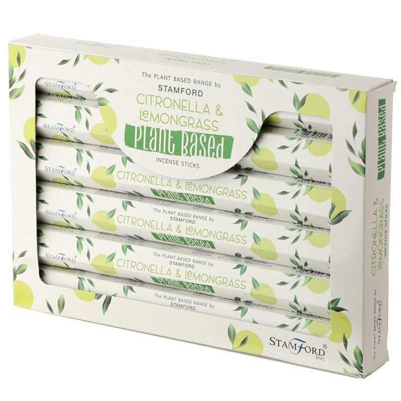 Augalinės kilmės smilkalų lazdelės „Citronella & Lemongrass“ – gaivaus ritualo kvapas