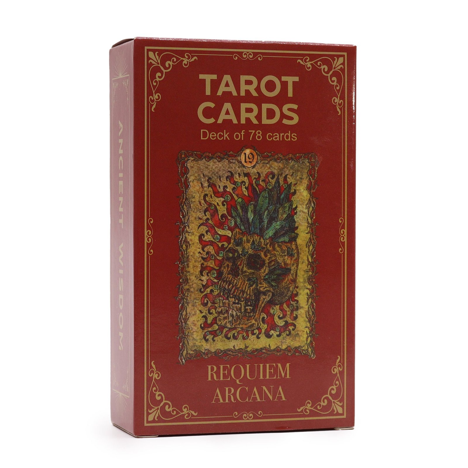 Taro kortos su vadovu „Requiem Arcana“ – paslaptingam kasdienės intuicijos ritualui