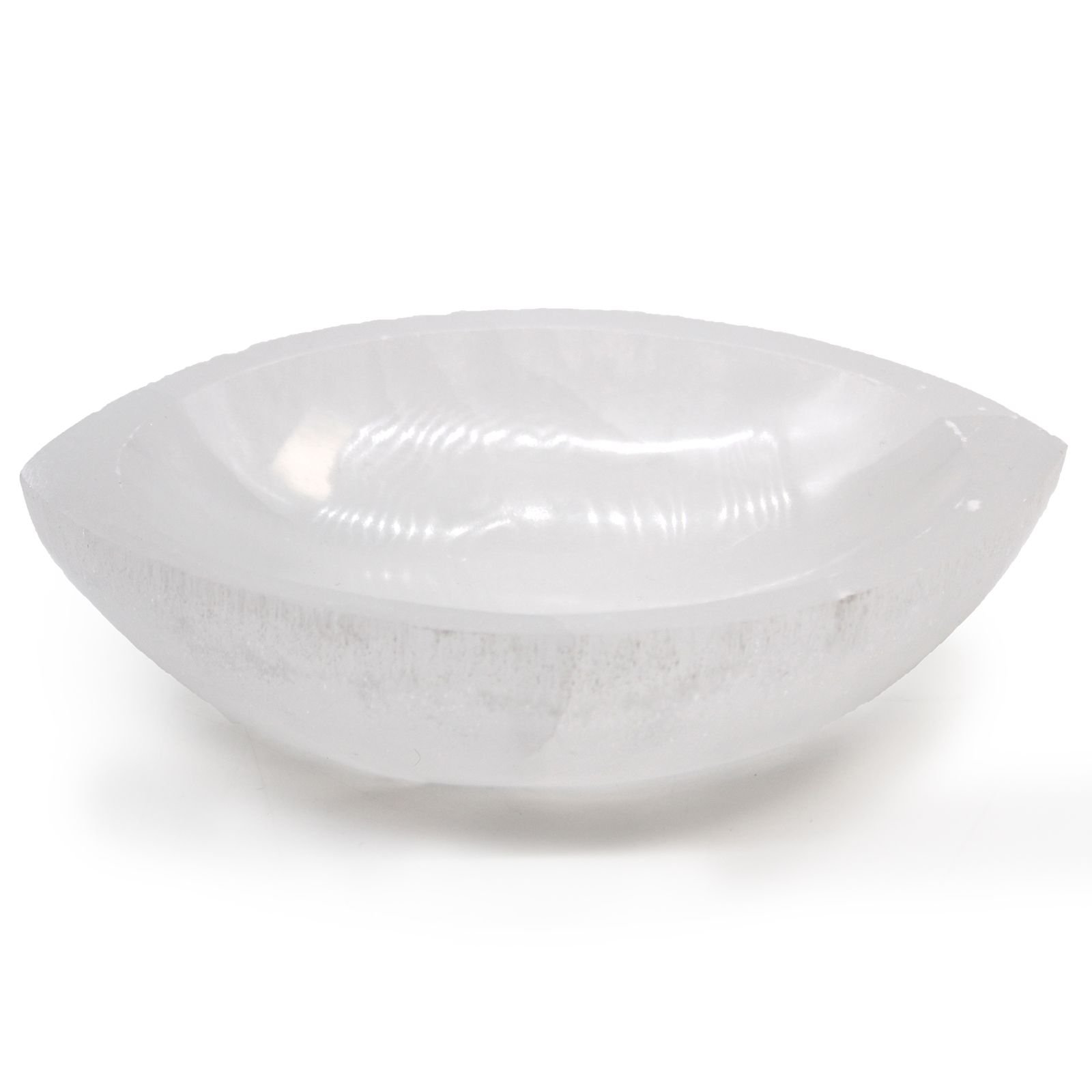 Selenito dubuo „Selenite Eye“ – 15 cm šviesos ir ramybės akcentas