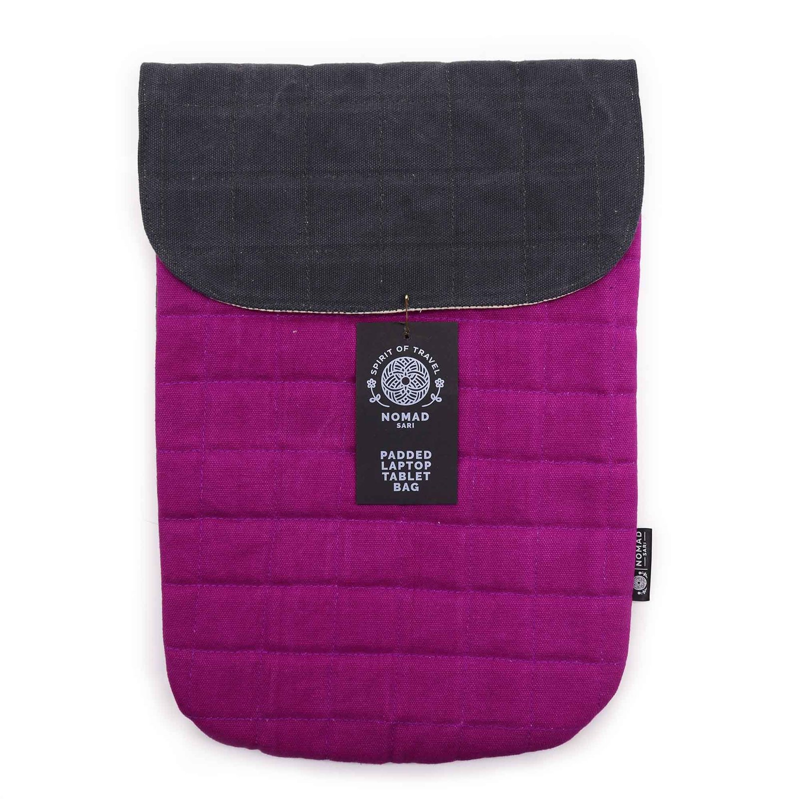 Paminkštintas nešiojamojo kompiuterio dėklas „Purple Haze“ – 14 oz stonewash jaukiai technikos apsaugai
