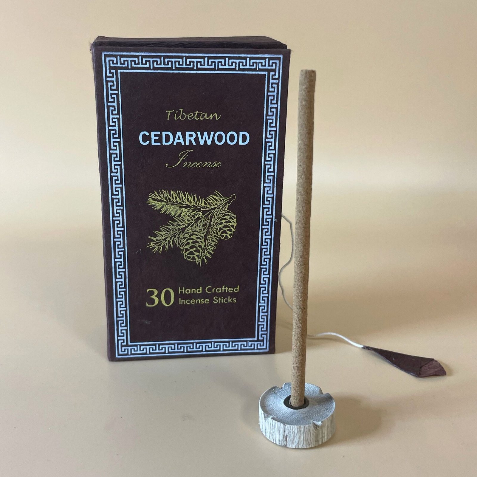 Sughandit Dhoop smilkalų dovanų rinkinys „Cedarwood“ – jaukus kedro ritualas namams