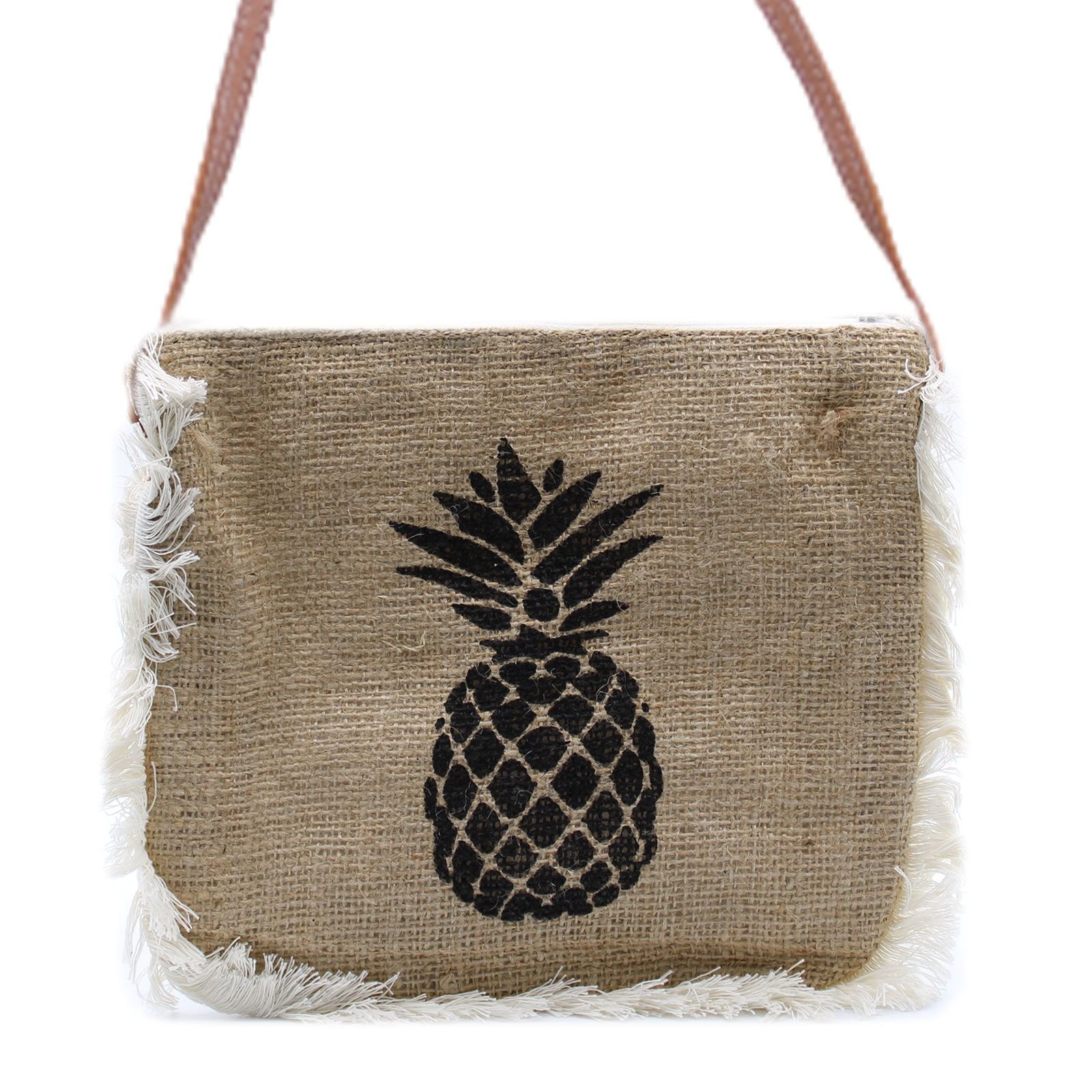 Krepšys su kutais „Fab Fringe Bag“ – ananasų rašto vasariškas akcentas