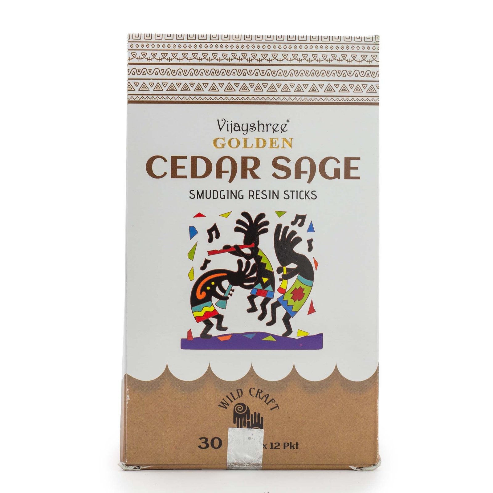 Golden Cedar Sage smilkymo dervos lazdelės – 30 g šilto ritualo kvapas