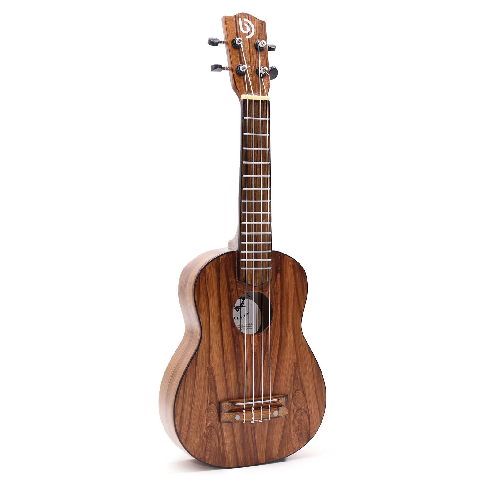 Amatininkų gaminta ukulelė „Classic Natural Finish“ – natūralaus medžio dekoratyvus akcentas