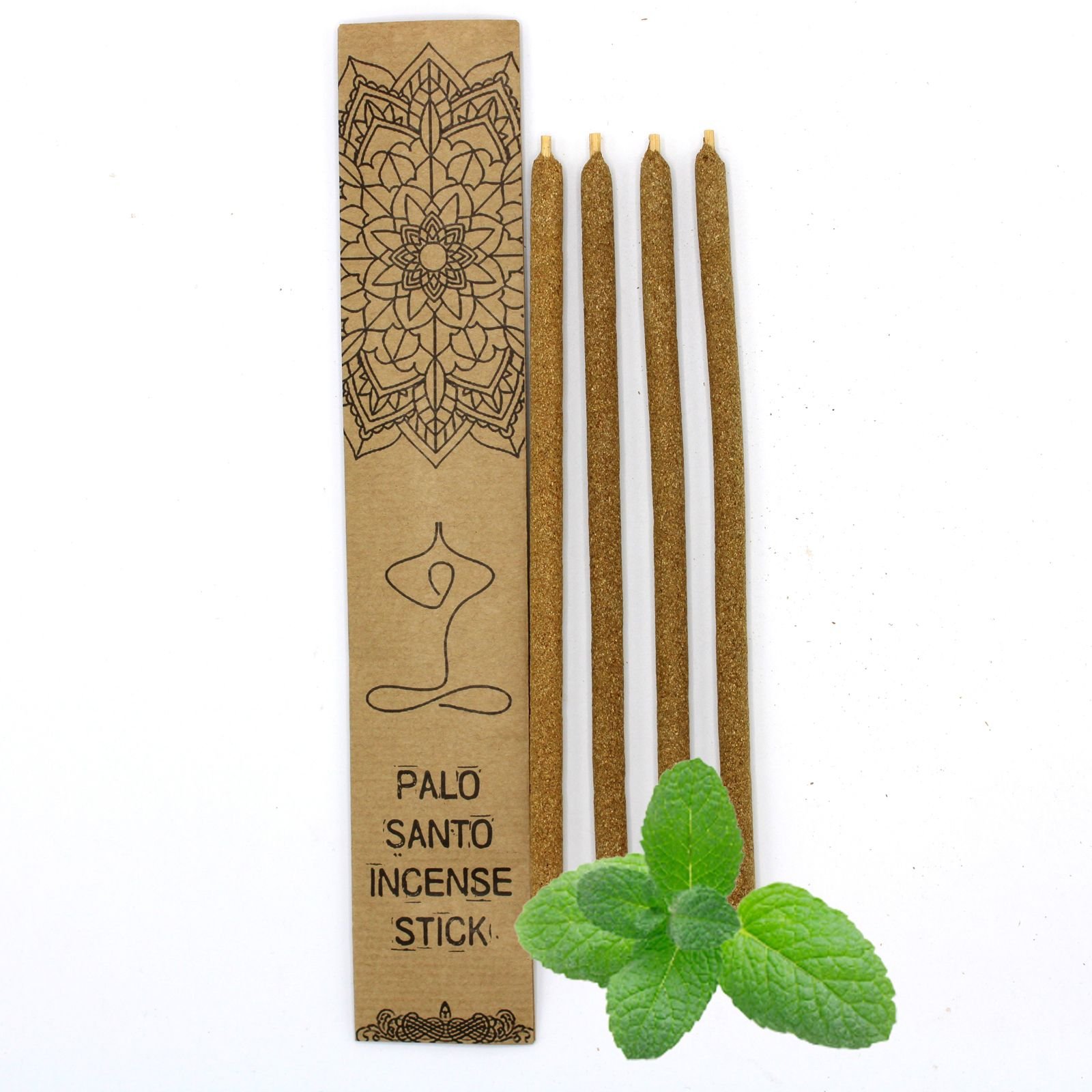 Palo Santo didelės smilkalų lazdelės „Mėta“ – gaivus dvasios atgaivinimas