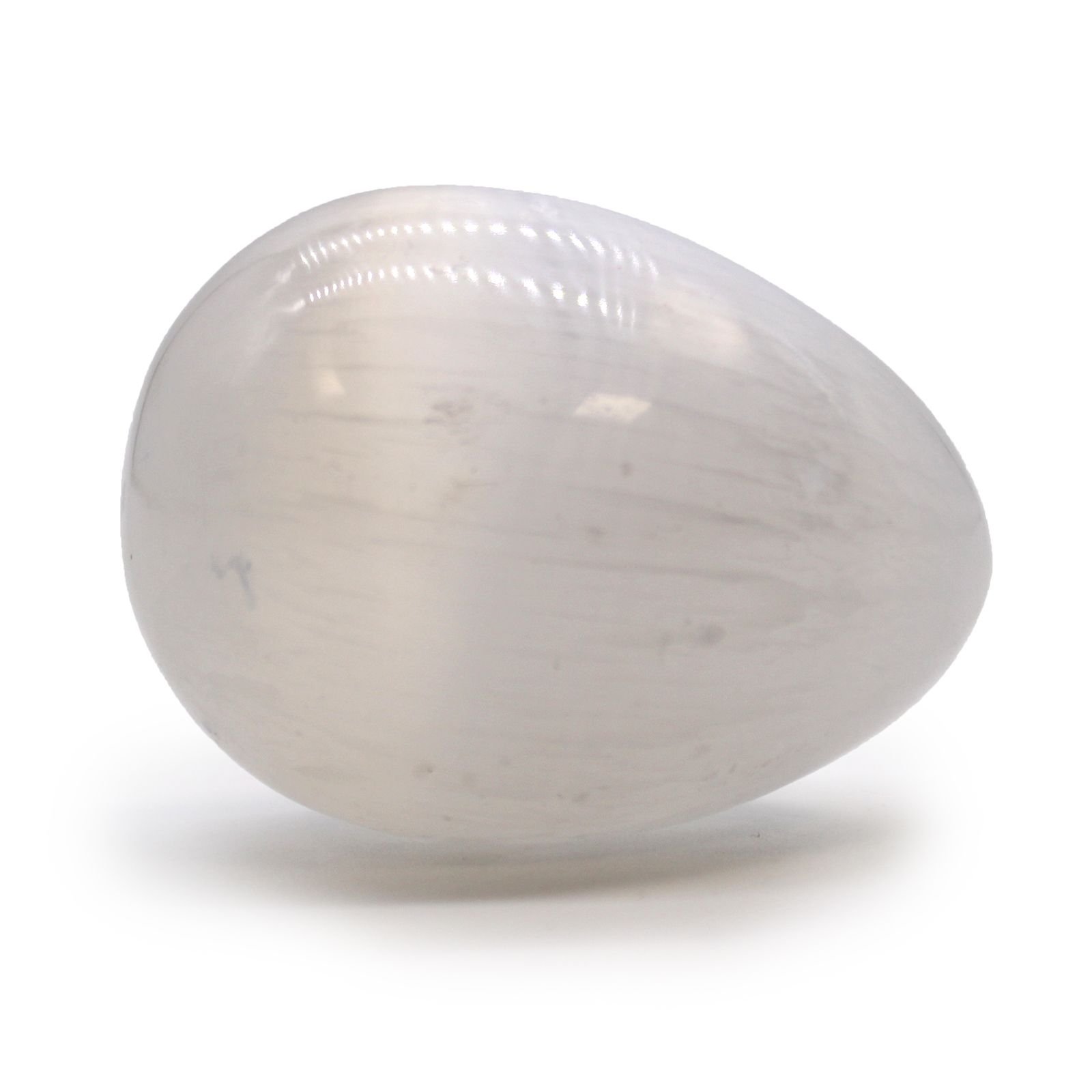 Selenito kiaušinis „Selenite Egg“ – 5–6 cm šviesos ir ramybės akcentas