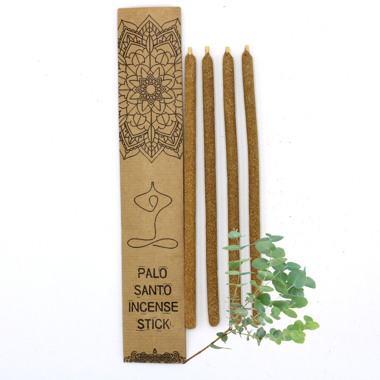 Palo Santo didelės smilkalų lazdelės su eukaliptu – egzotiškas aromatas jūsų namams