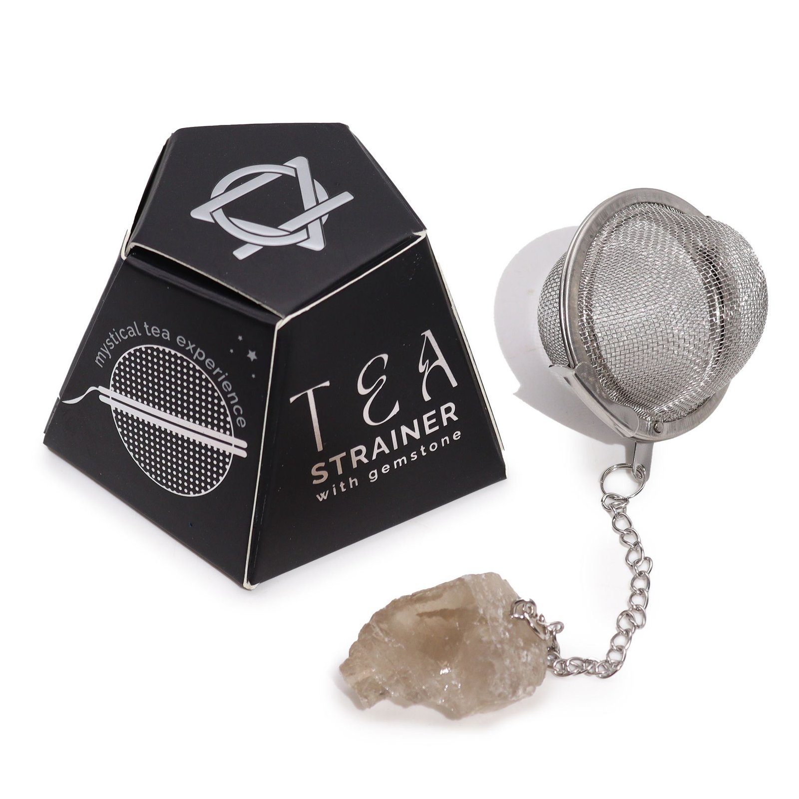 Arbatos sietelis „Smoky Quartz“ – žėrintis akmens ritualas kasdienai