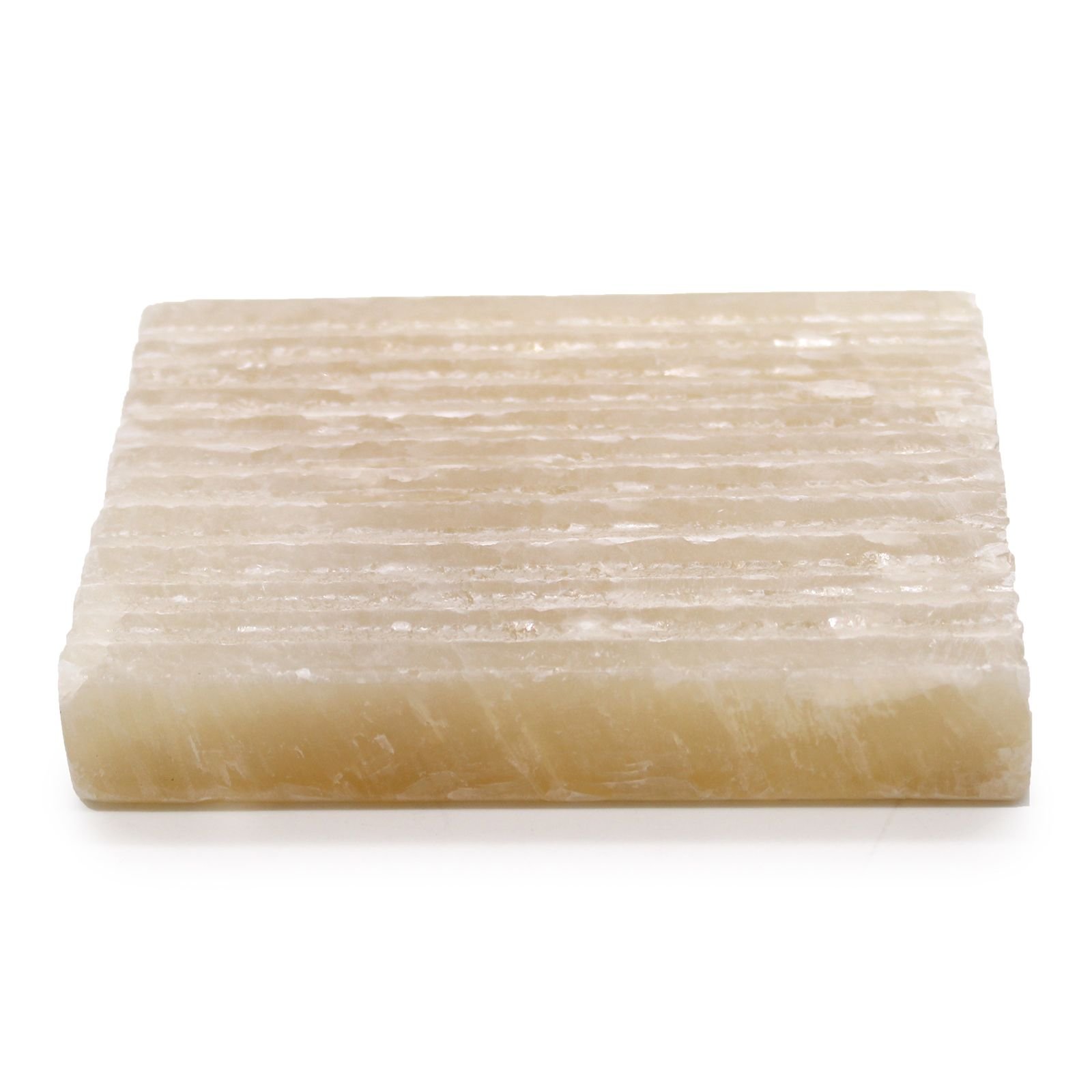 Akmeninė muilinė „Honey Onxy Square Soap Dish“ – šilto onikso ramybės akcentas