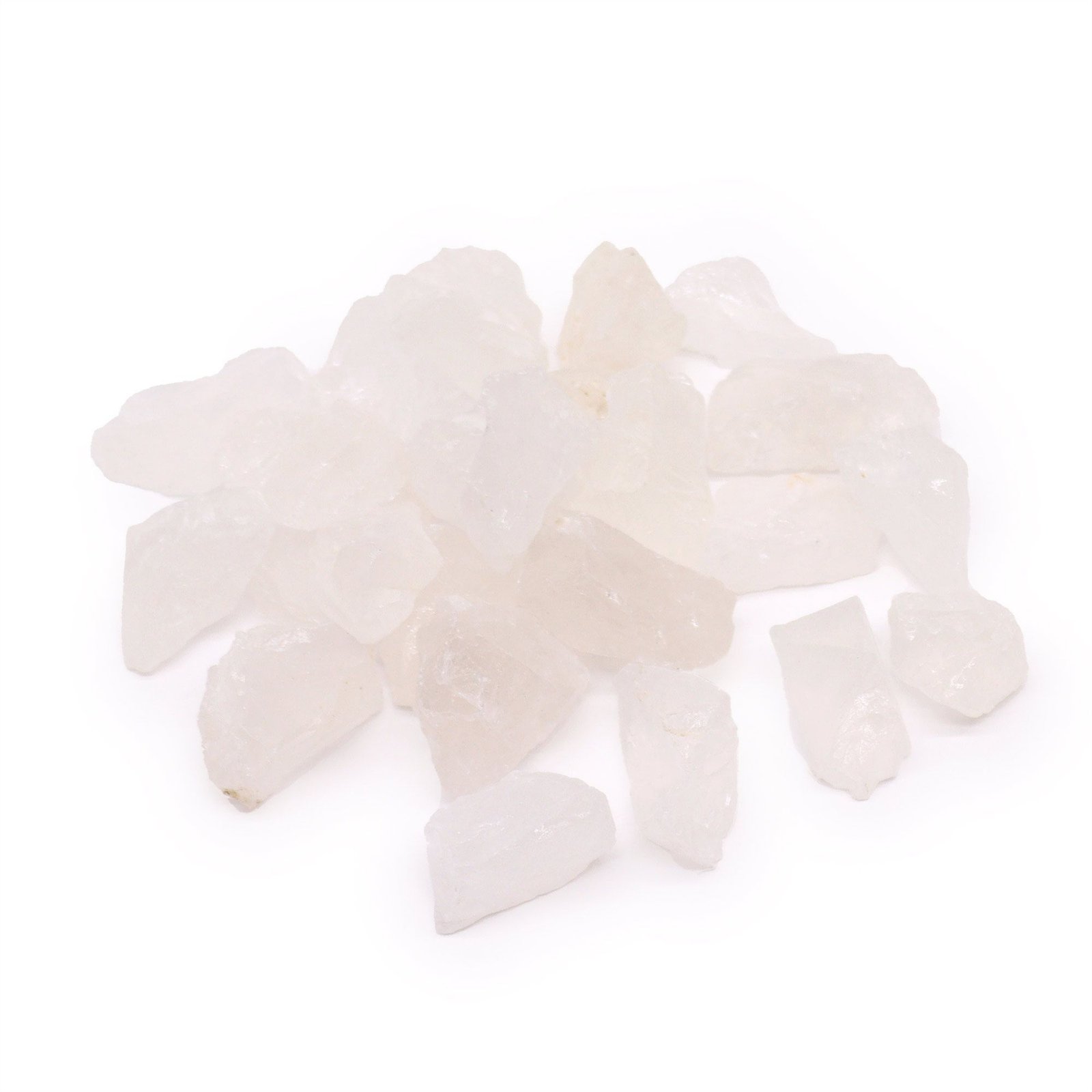 Neapdirbti kalnų krištolo kristalai „Rock Quartz“ – 500 g šviesos ir tylos paslaptis