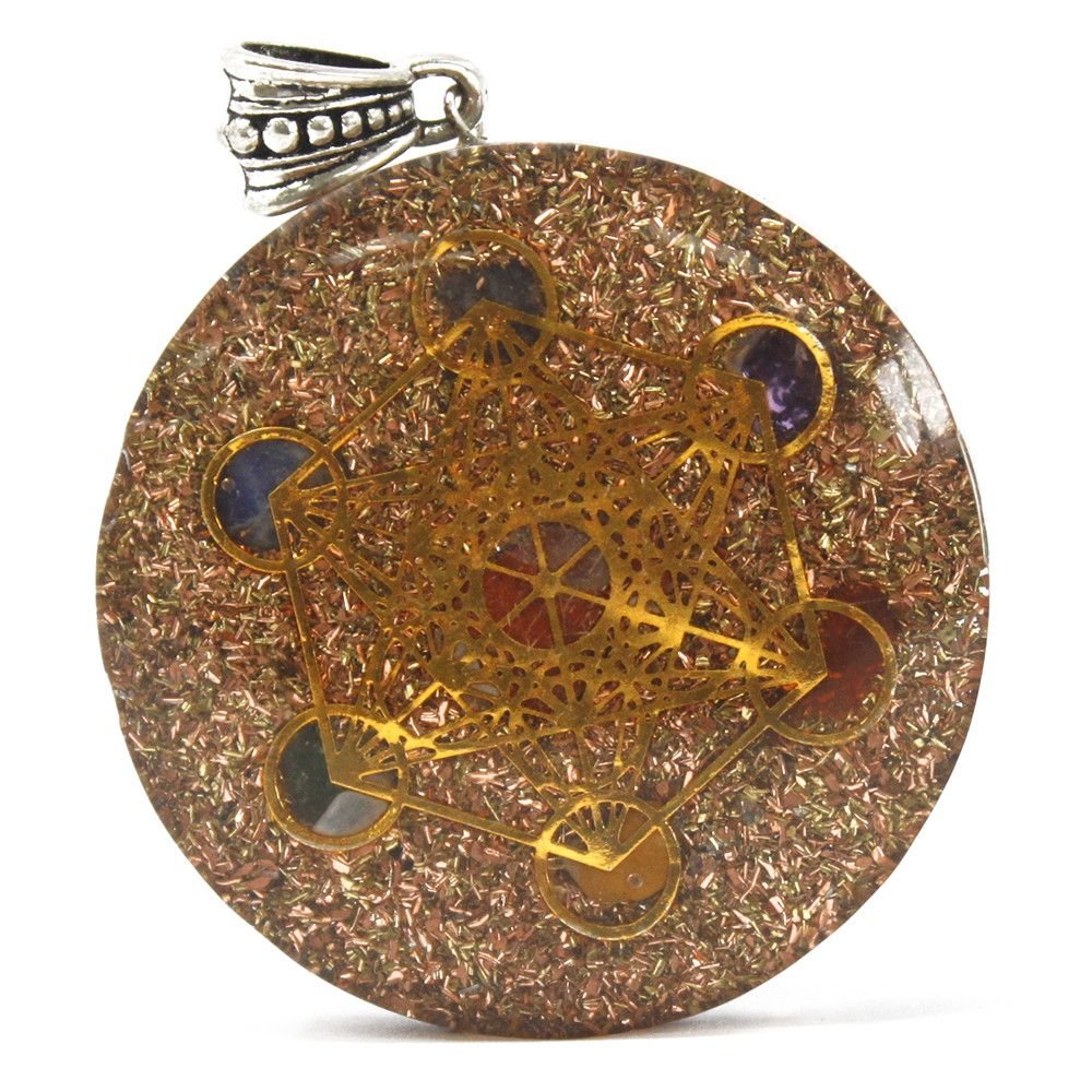 Orgonito galios pakabukas „Multi Power Chakra“ – mažas spalvų ir paslapties talismanas