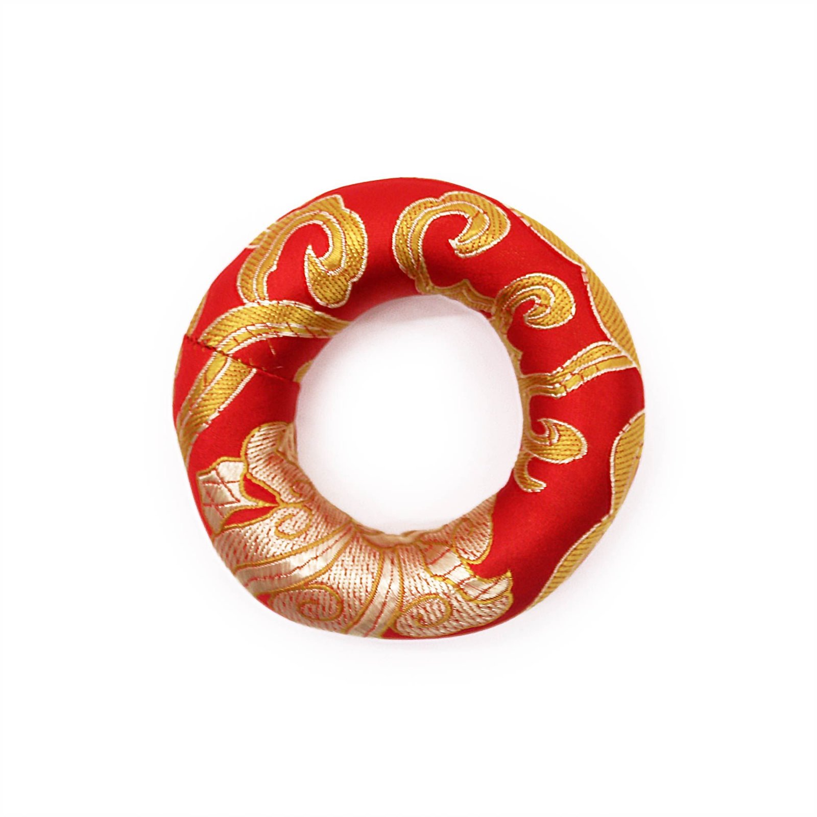 Apskritas pagalvėlės žiedas „Hoop Cushion“ 8 cm – raudonas dainuojančiam dubeniui