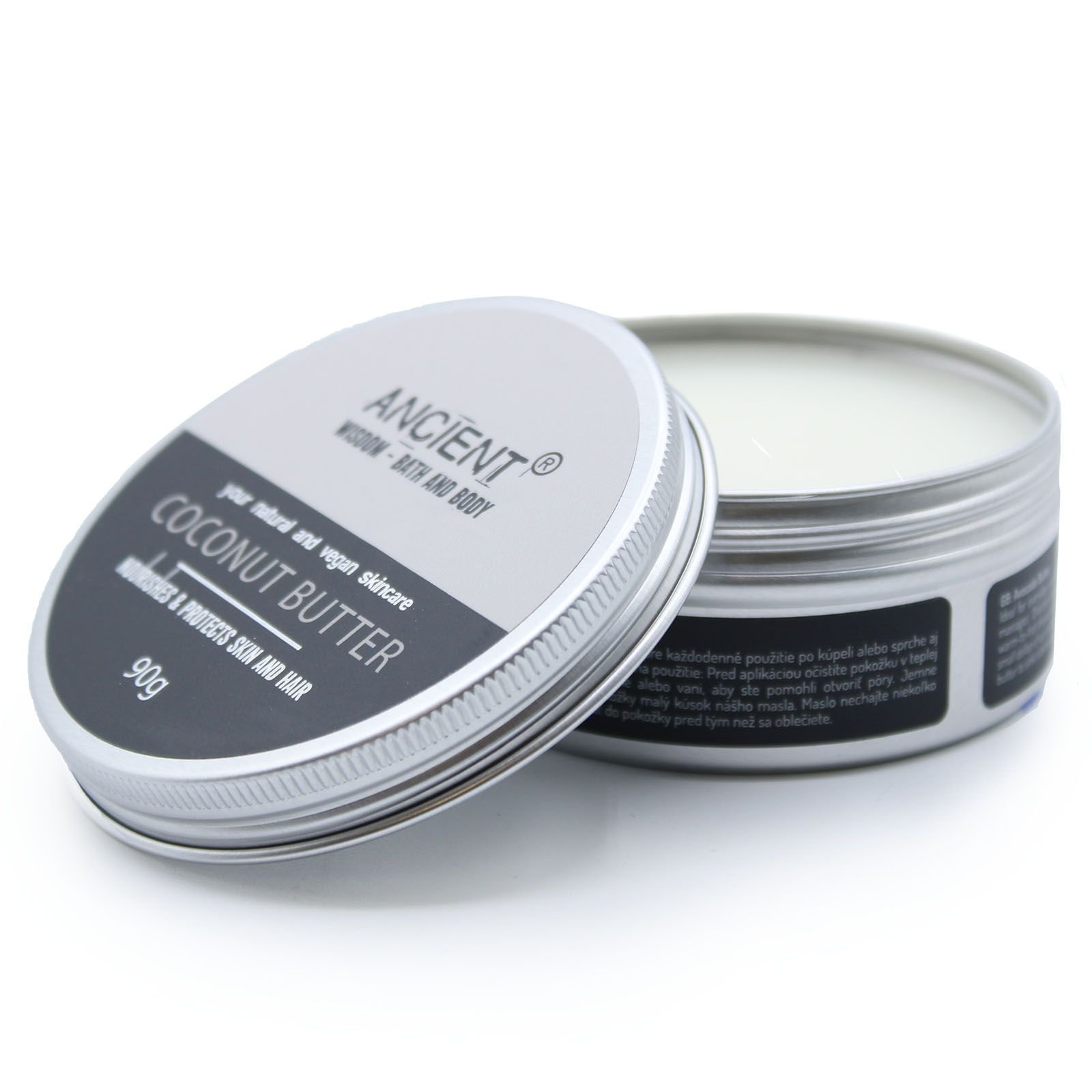 Kūno sviestas „Coconut Butter“ – švelnus kokosų ritualas 90 g