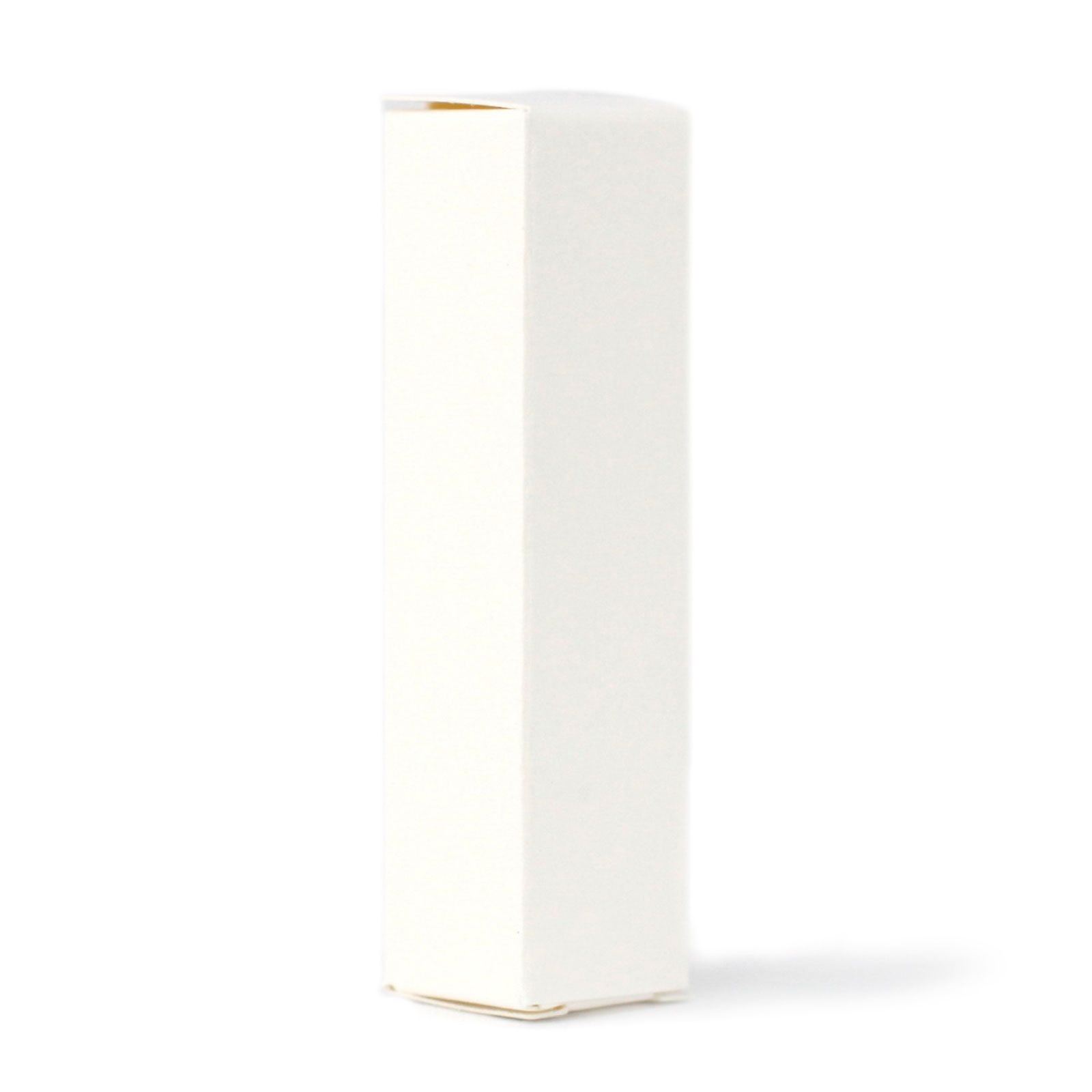 Dėžutė 10 ml „Roll On“ buteliukui – balto krafto pakavimo ramybė