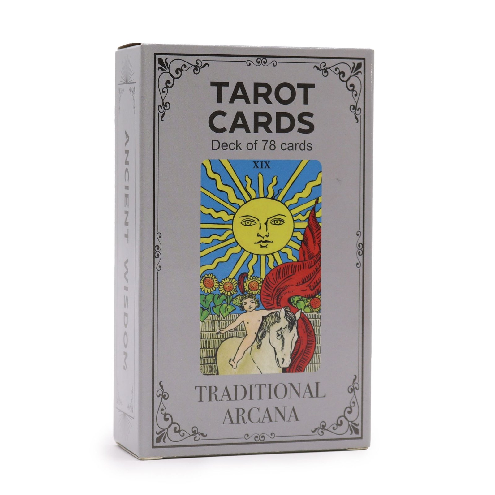 Taro kortos su gidu „Traditional Arcana“ – klasikinės simbolių paslaptys jūsų ritualui