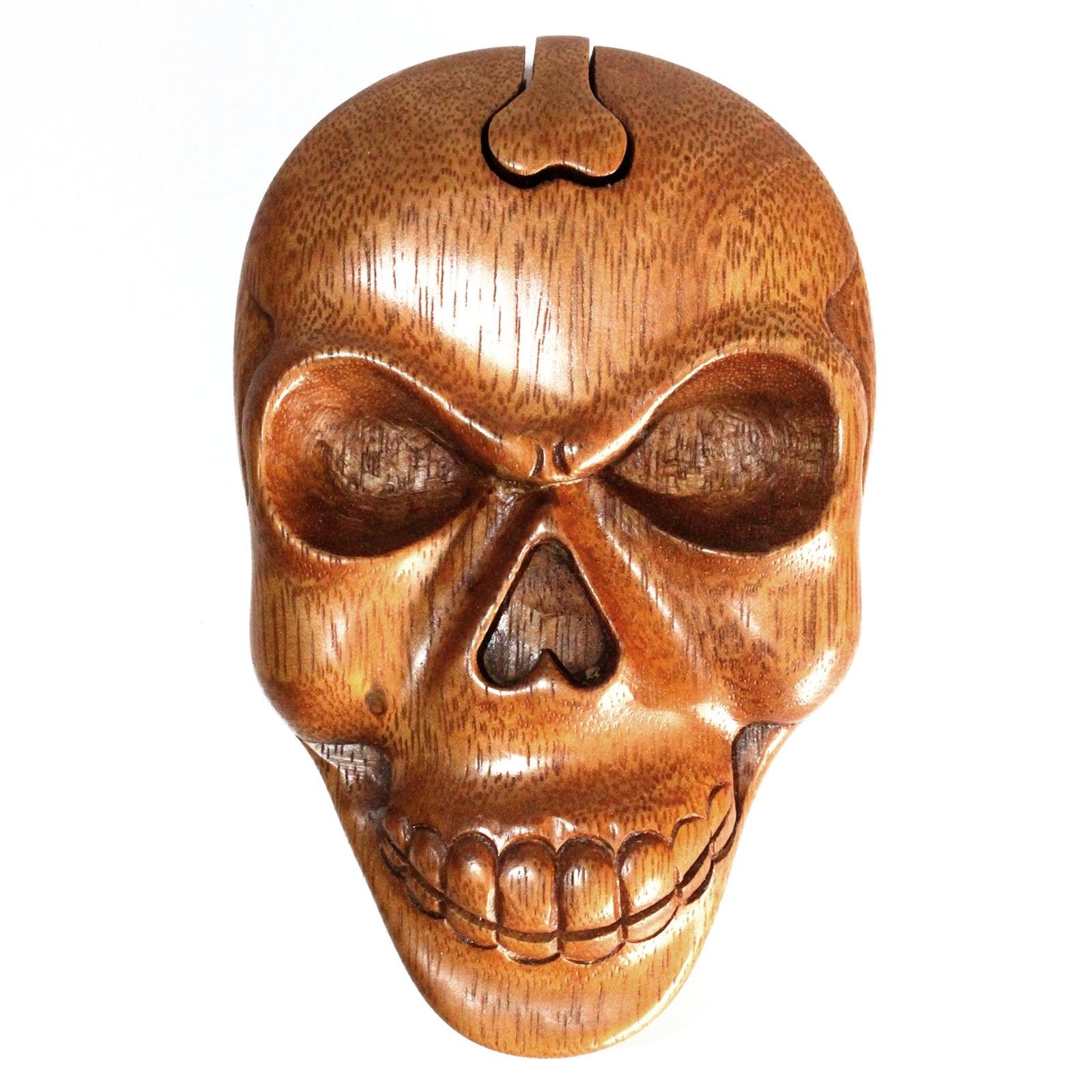 Balio magiška dėžutė „Skull“ – medžio paslaptis smulkmenoms ir ritualams