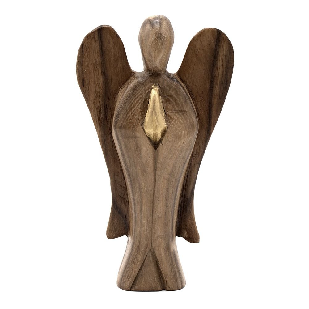 Draugystės Hati-Hati angelas „New Hati-Hati Angel“ – 15 cm suar medžio ramybė