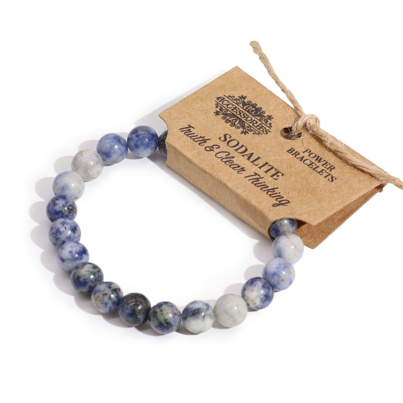 Apyrankė „Sodalite“ – akmenų ramybės ir subtilios galios prisilietimas