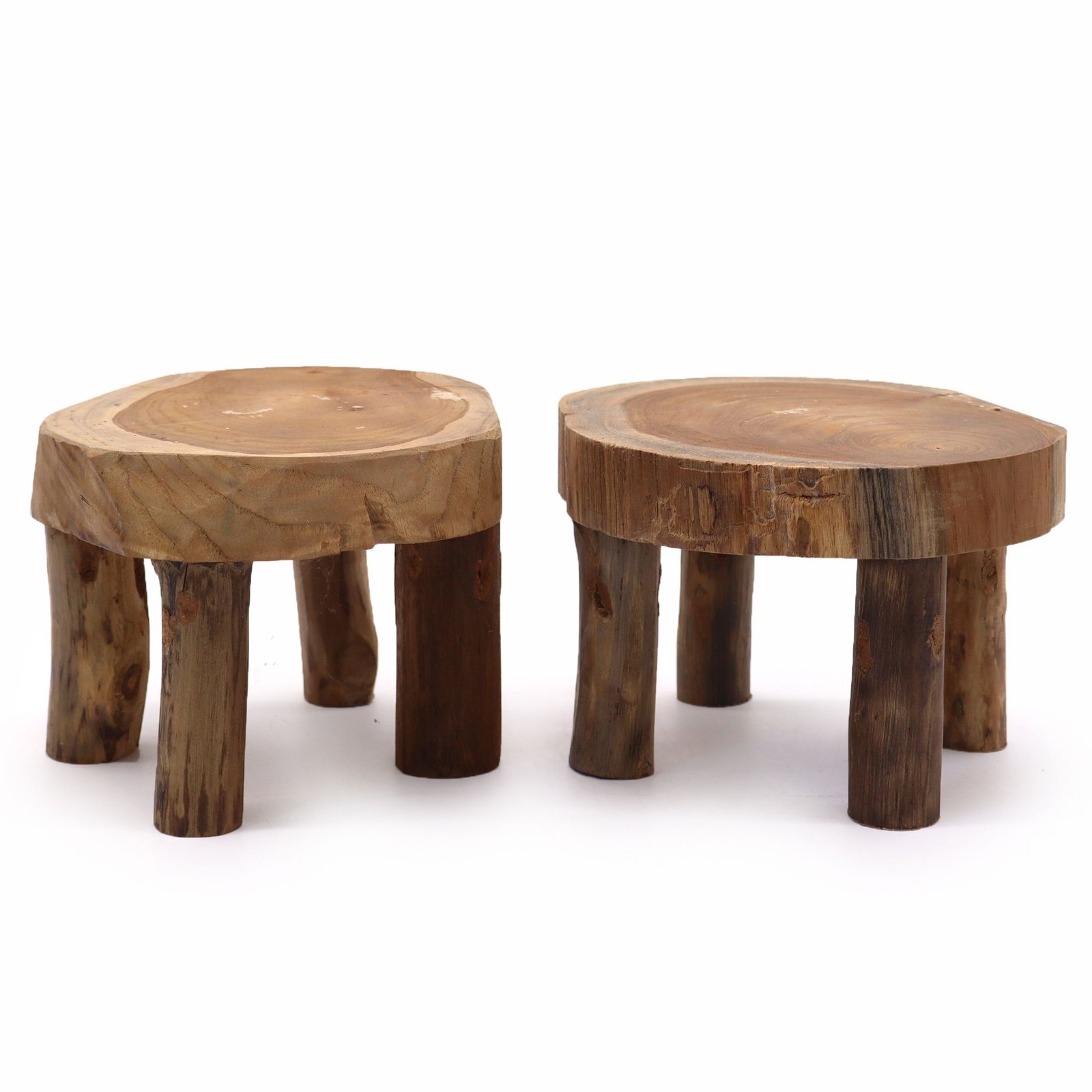 Natūralaus tikmedžio ekspozitorius „Med Teak Pad“ – 27 × 15 cm jaukiam namų pristatymui