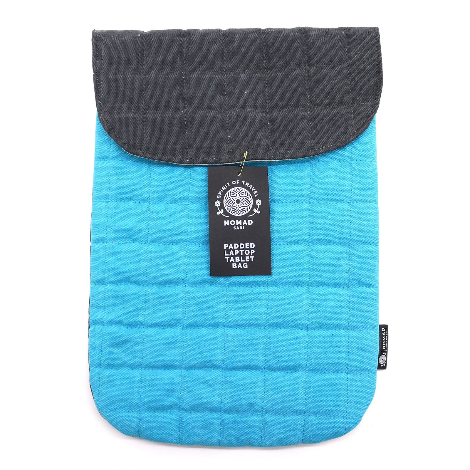 Paminkštintas nešiojamojo kompiuterio dėklas „Terrific Turquoise“ – 14 oz stonewash žydrumo apsauga