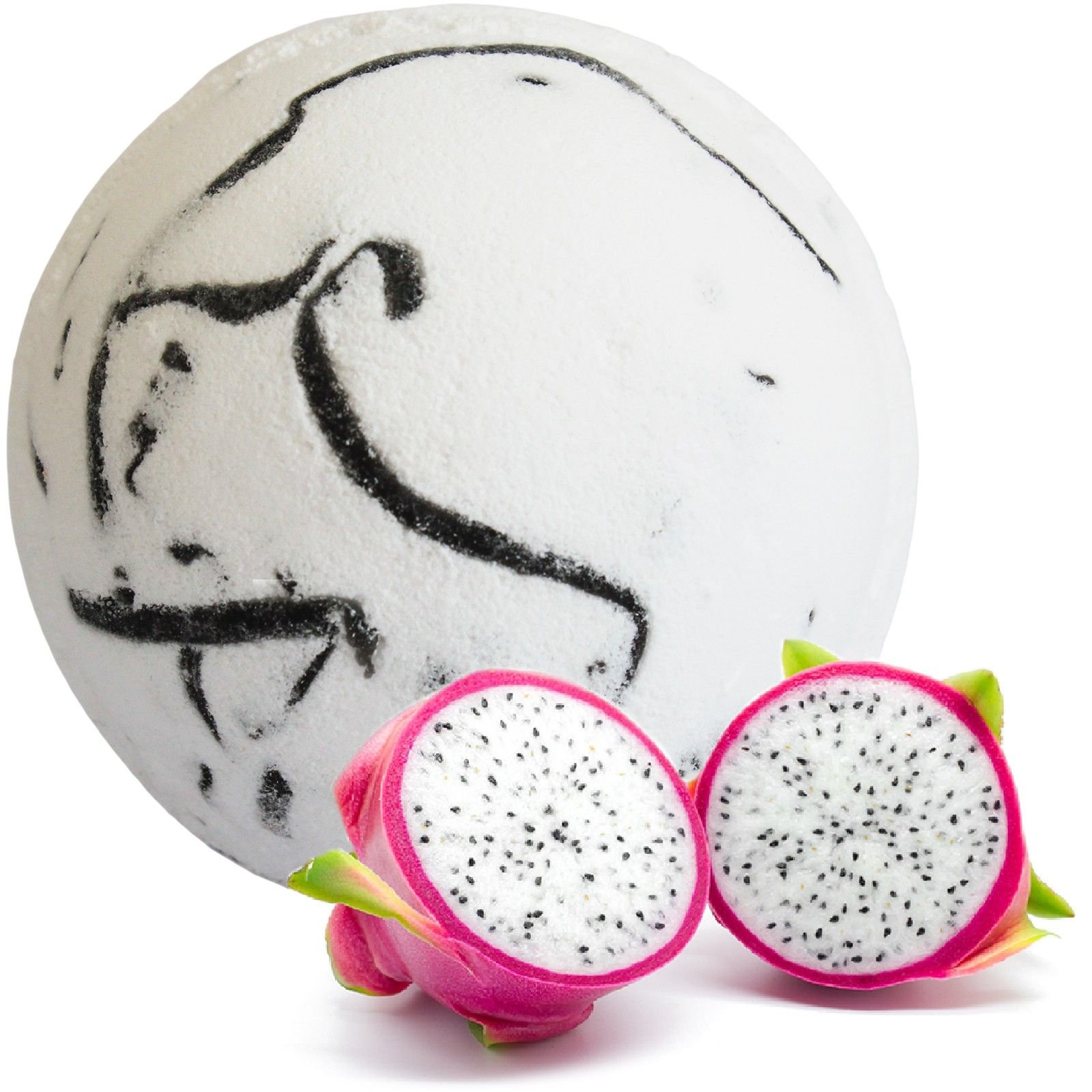 Vonios bomba „Dragon Fruit“ – tropiškas kokosinės vonios ritualas, 180 g