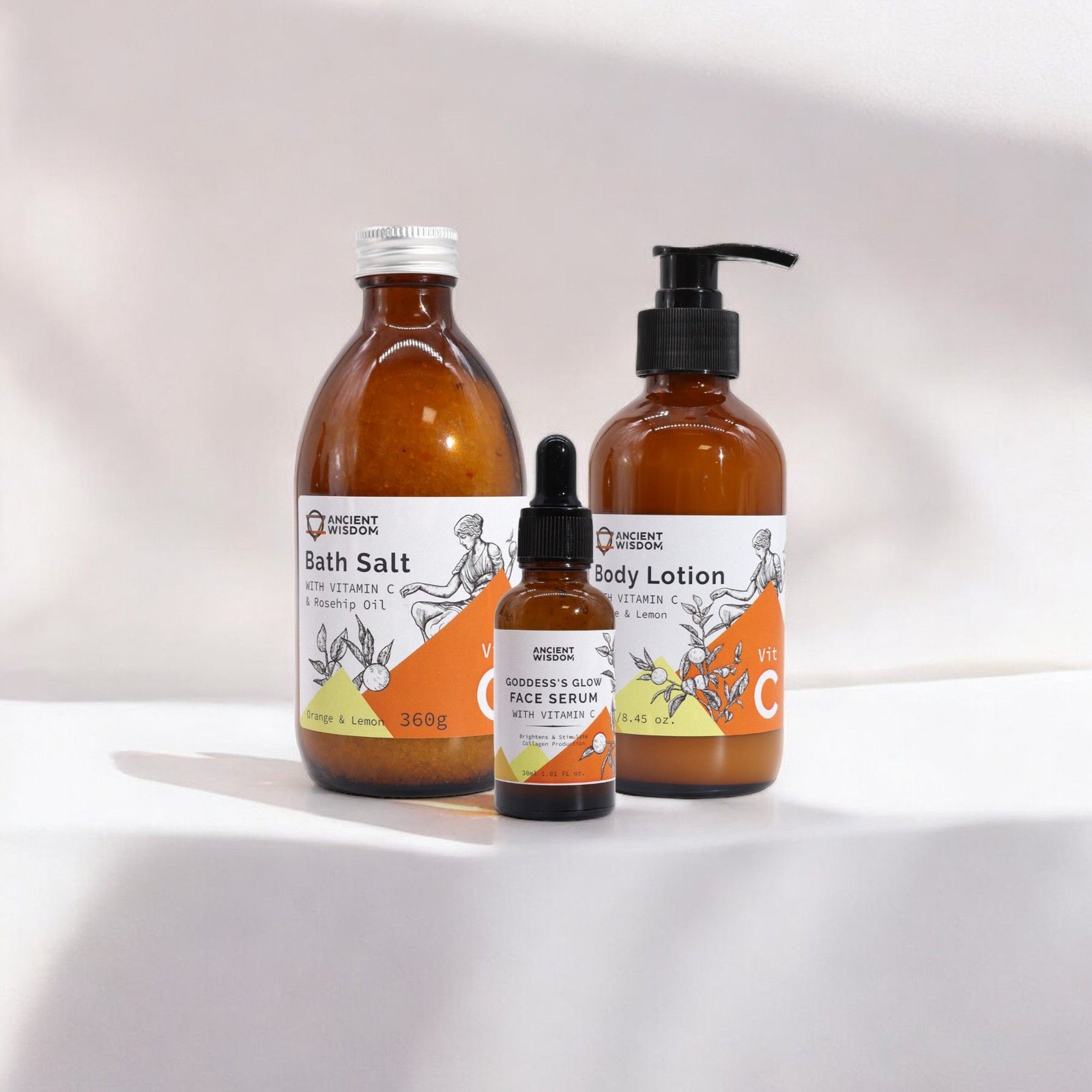 Aromaterapinis rinkinys „Glow & Refresh Luxe Set“ – švytėjimo ir gaivos ritualas