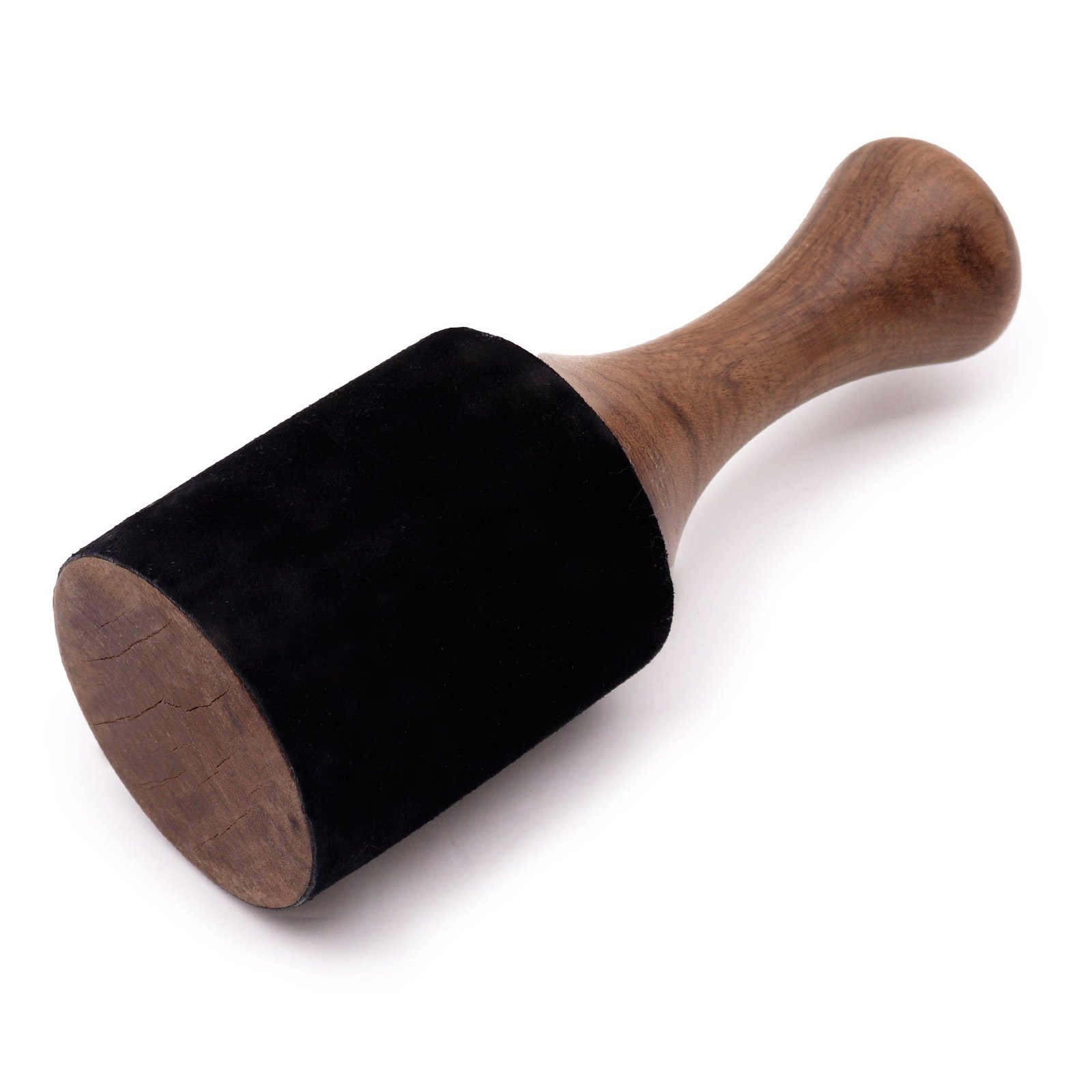 Didelis medinis „King Stick“ – 26 × 9,5 cm Tibeto dubenų ir gongų palydovas