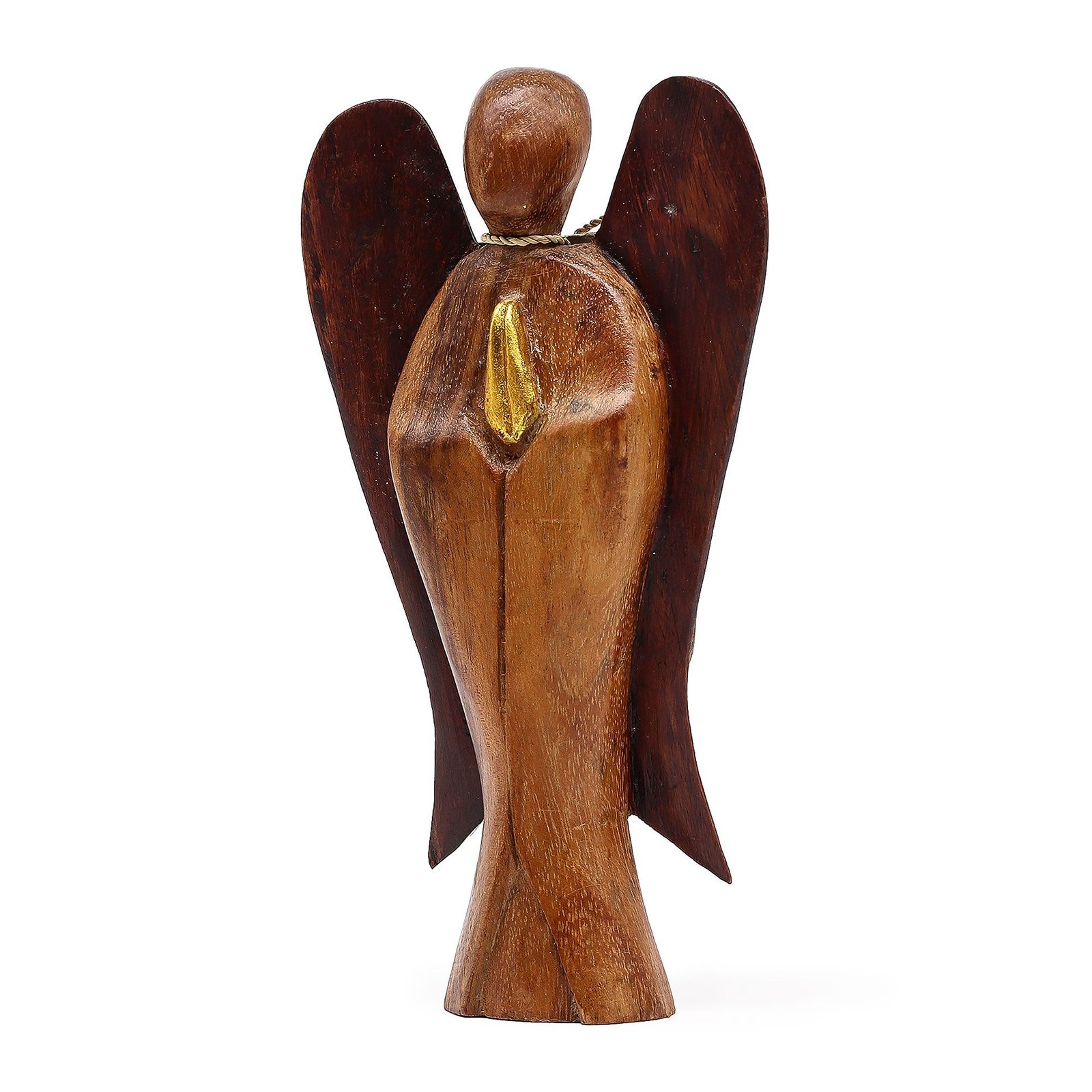 Draugystės angelas „Hati-Hati“ – 20 cm suar medžio ramybės talismanas