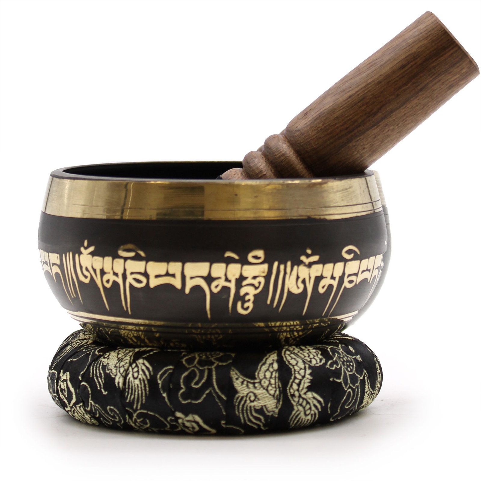 Tibeto dainuojantis dubuo „Lotus Flower“ – žalvario ramybės ritualas iš Nepalo
