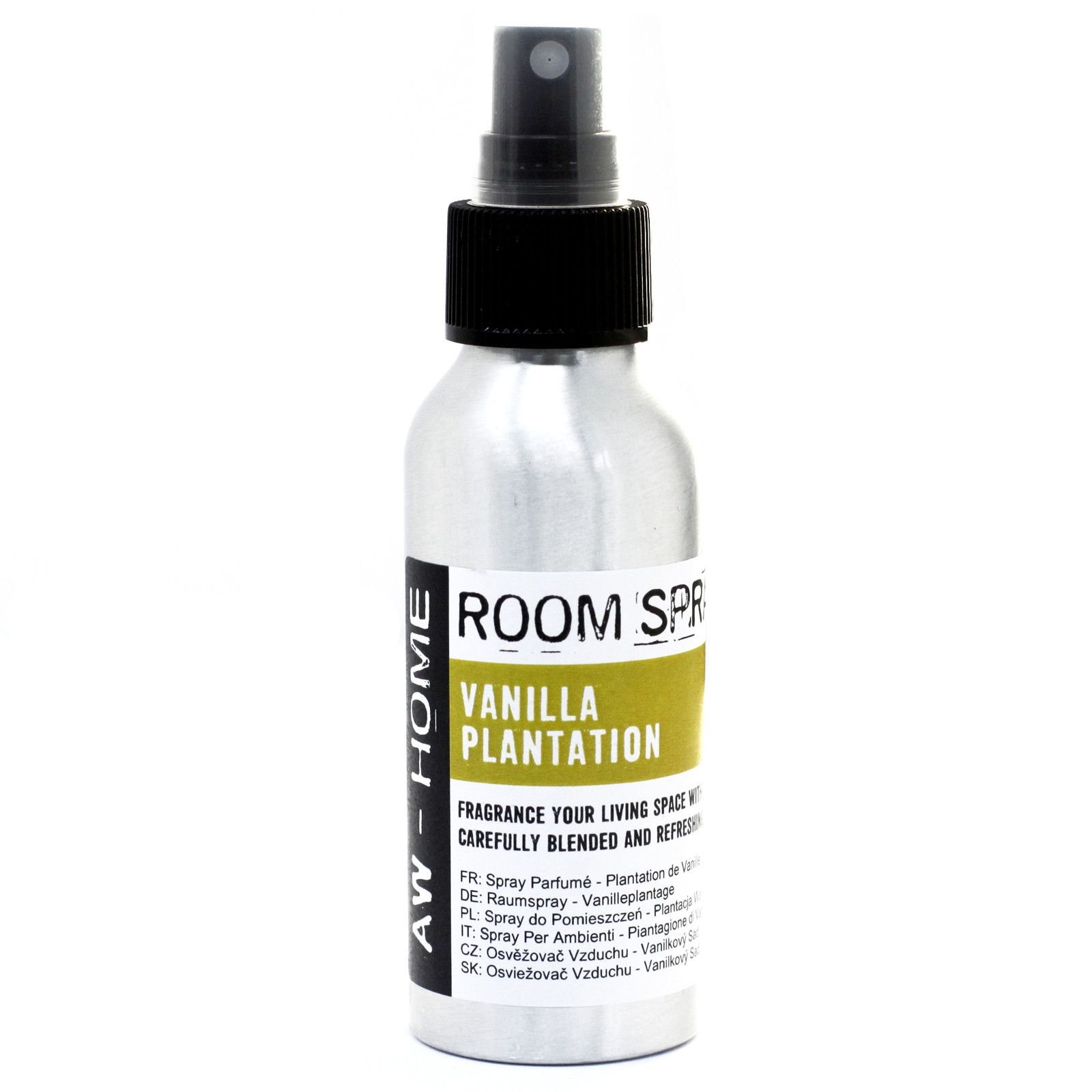 Patalpų purškiklis „Vanilla Plantation“ – švelnios vanilės namų jaukumo akimirka, 100 ml