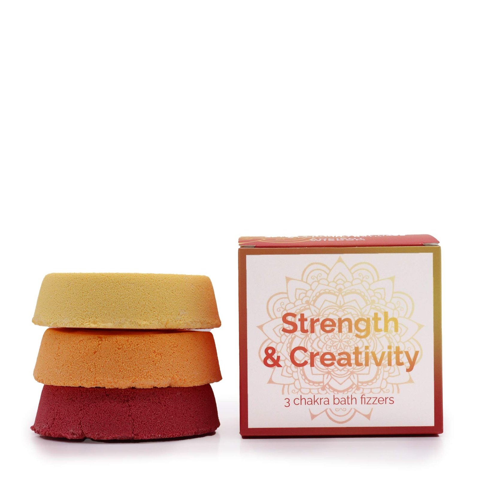Chakra vonios putoklis „Strength & Creativity“ – mažoji dėžutė kasdieniam ritualui