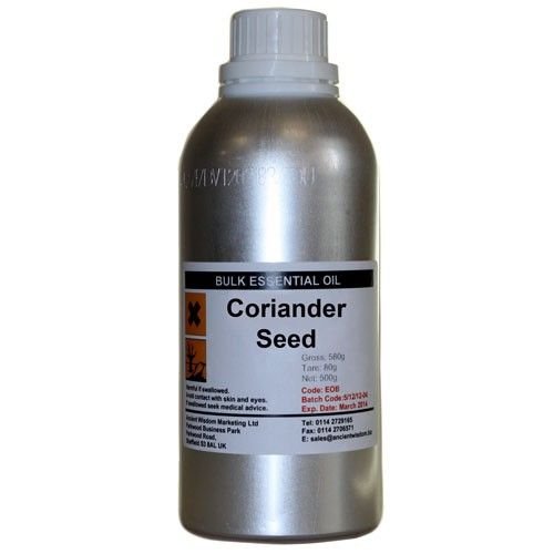 Eterinis aliejus „Coriander Seed“ 0,5 kg – šiltas žolelių aromato prisilietimas