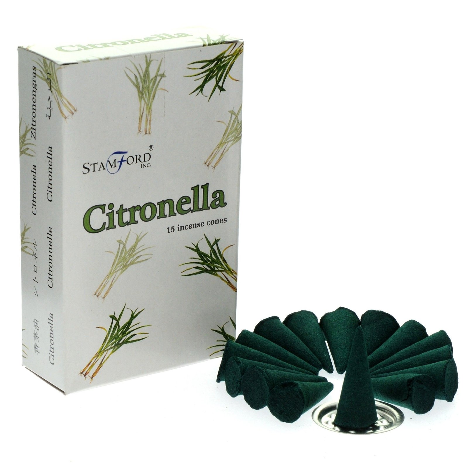 Smilkalų kūgeliai „Citronella“ – gaivus egzotiškos ramybės prisilietimas