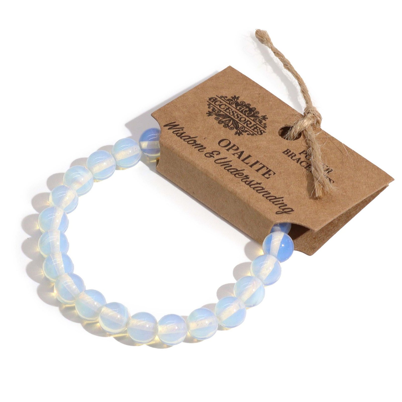 Galios apyrankė „Opalite“ – šviesos ir tylos kasdienis talismanas