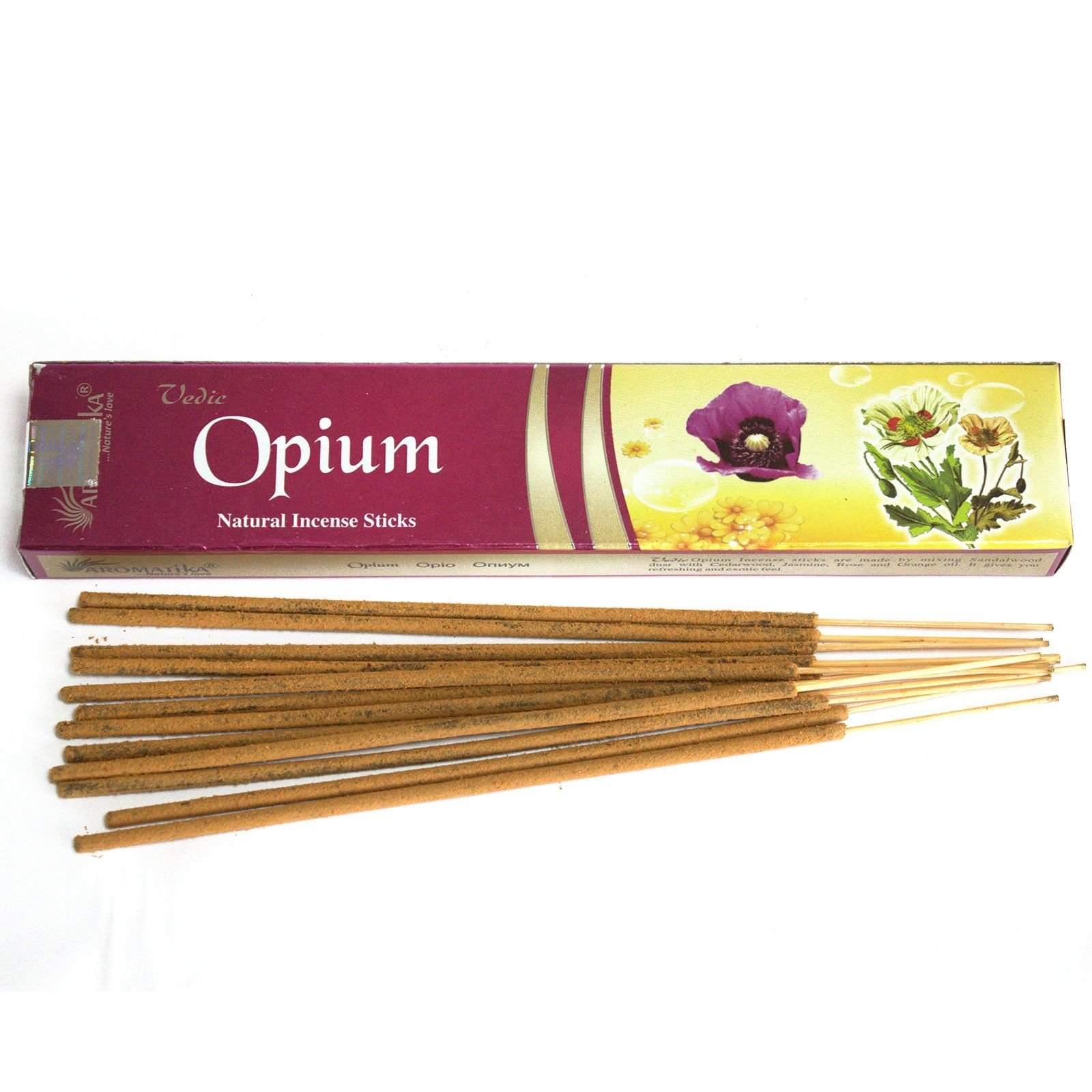 Smilkalų lazdelės „Vedic Opium“ – paslaptingo aromato ritualas namų tylai