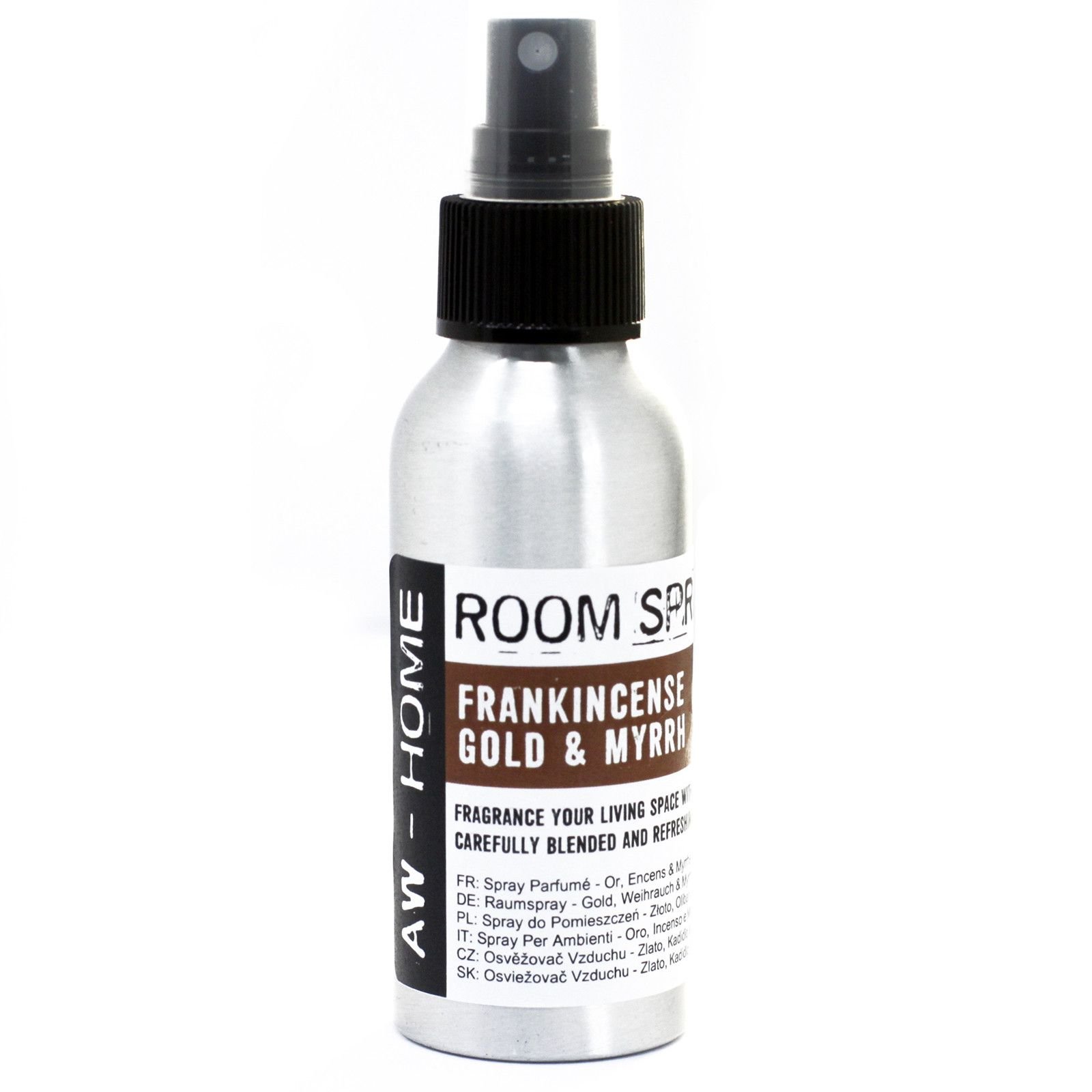 Namų kvapų purškiklis „Gold, Frankincense & Myrrh“ – auksinės ramybės ritualas