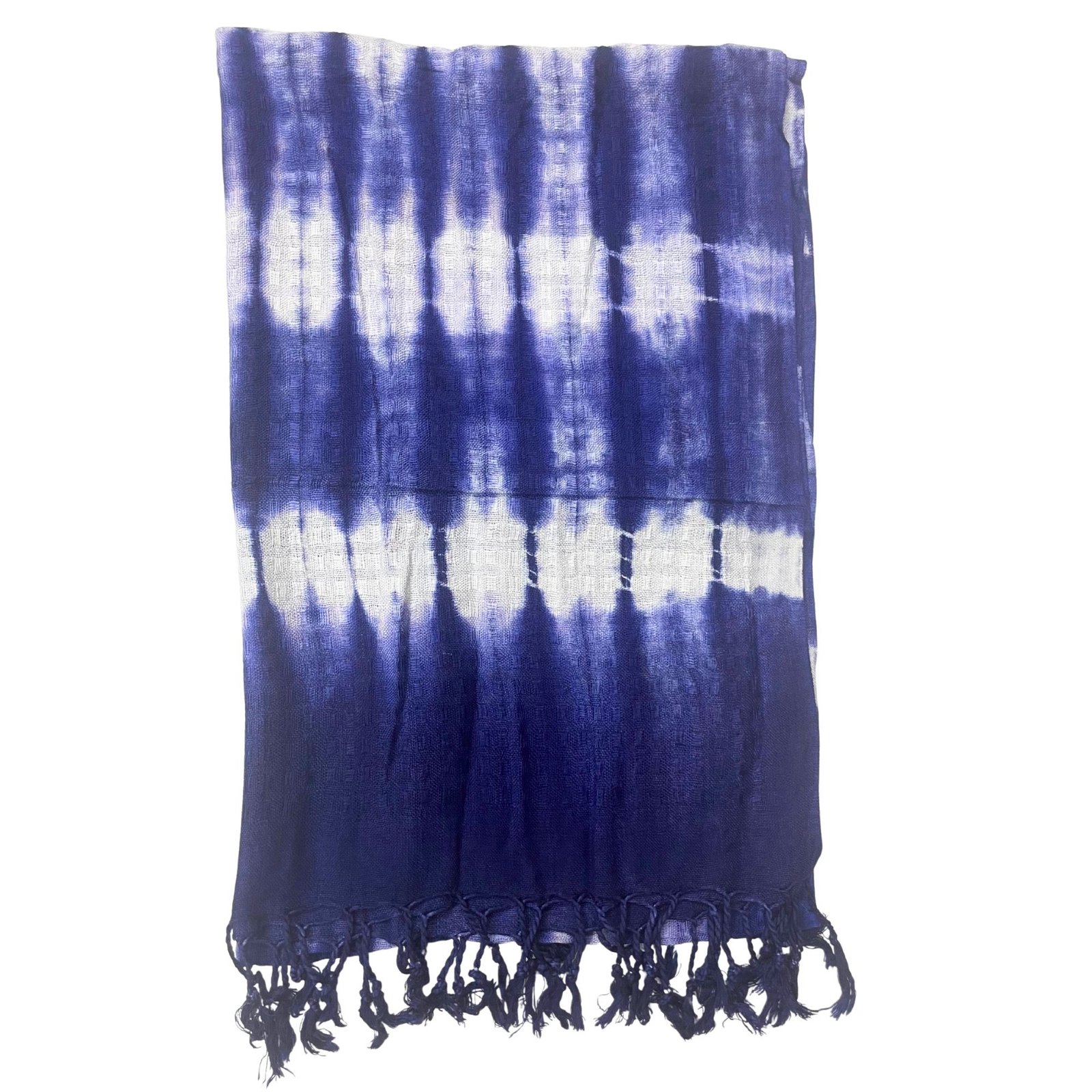 Boho stiliaus skara „Indigo Stripes“ – lengvas lino ir viskozės prisilietimas