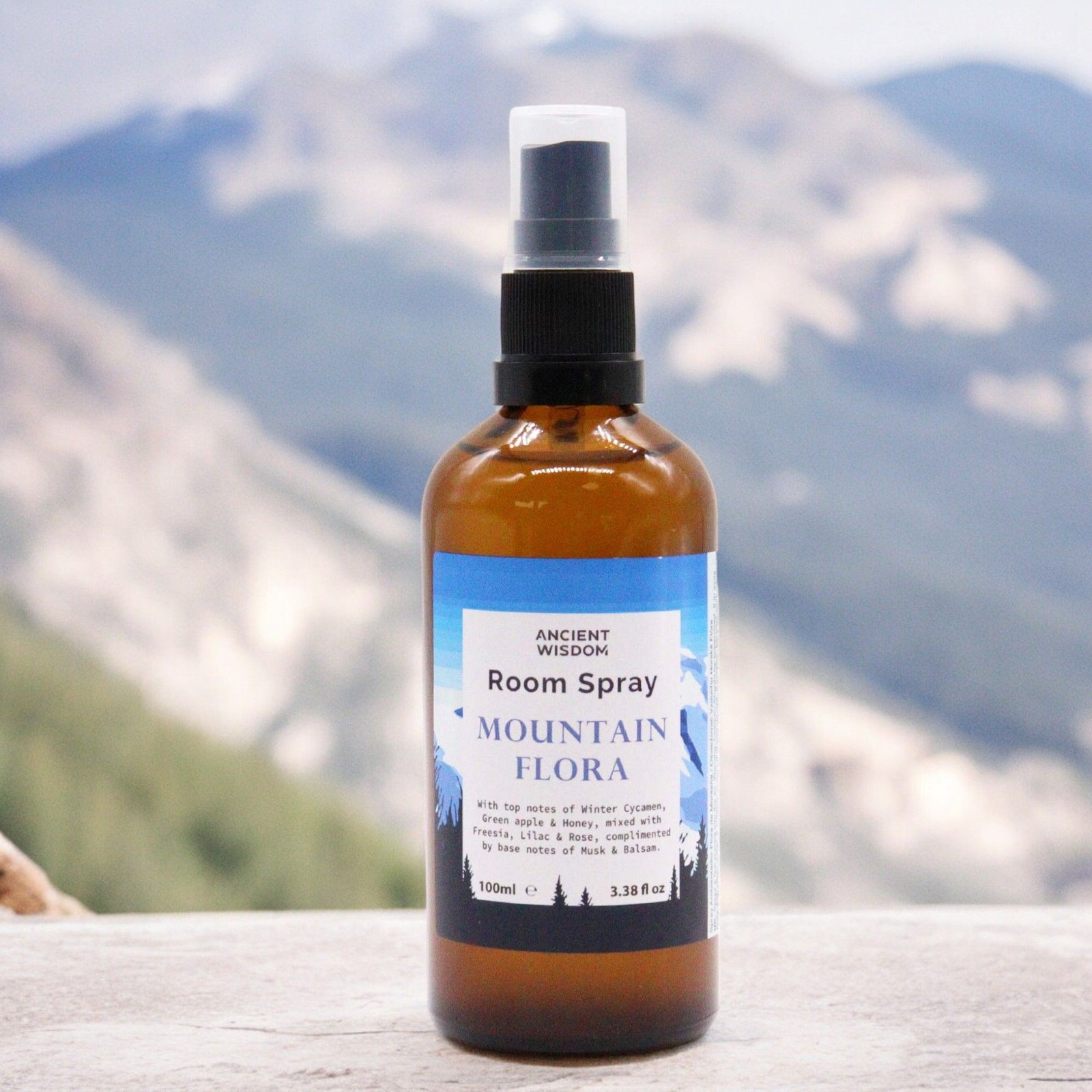 Kambario purškiklis „Mountain Flora“ 100 ml – gaivaus kalnų oro akimirka namams