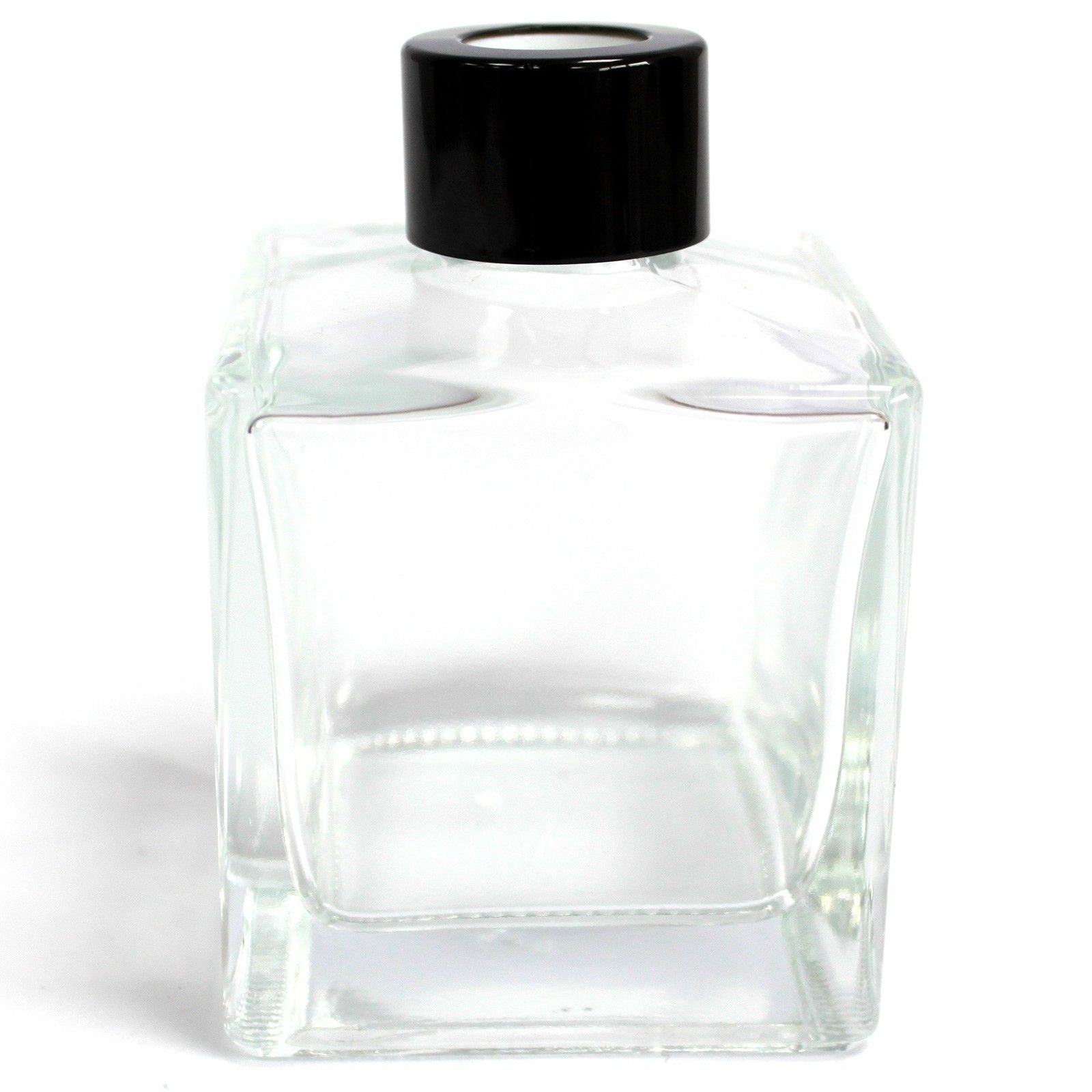 Kvadratinis difuzoriaus buteliukas „Square Diffuser Bottle“ – 200 ml stiklo talpa jaukiems kvapų ritualams