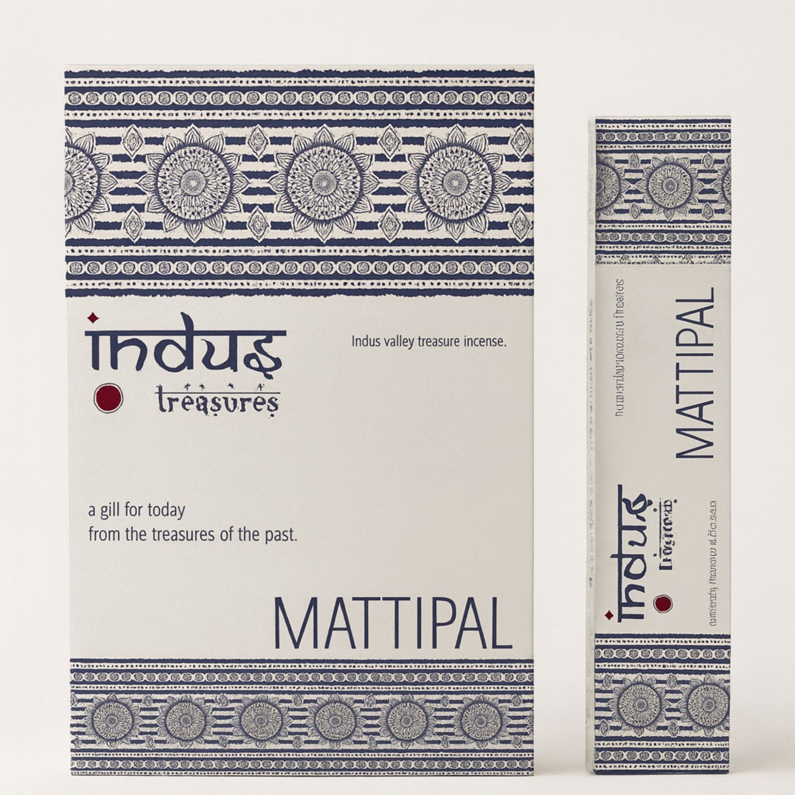 Smilkalų lazdelės „Mattipal“ – Indus Treasures ramybės ir paslaptingo aromato akimirka