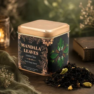 Juodosios magijos arbatos mišinys „Black Magic Blend“ – 50 g paslaptingo jaukumo skardinėje