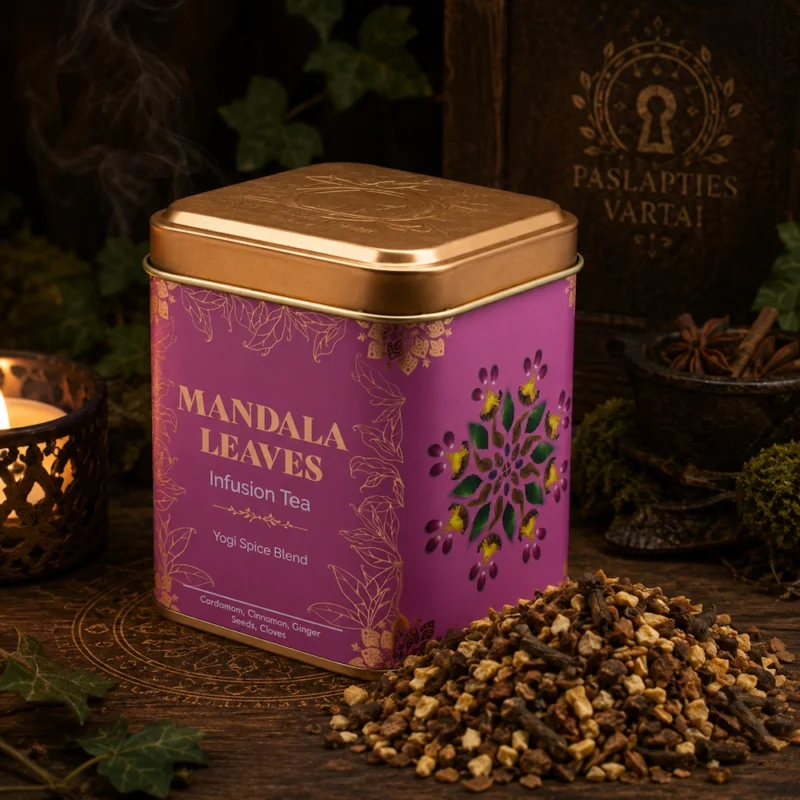 Arbatos mišinys „Yogi Spice Blend“ – šiltas prieskonių ritualas skardinėje