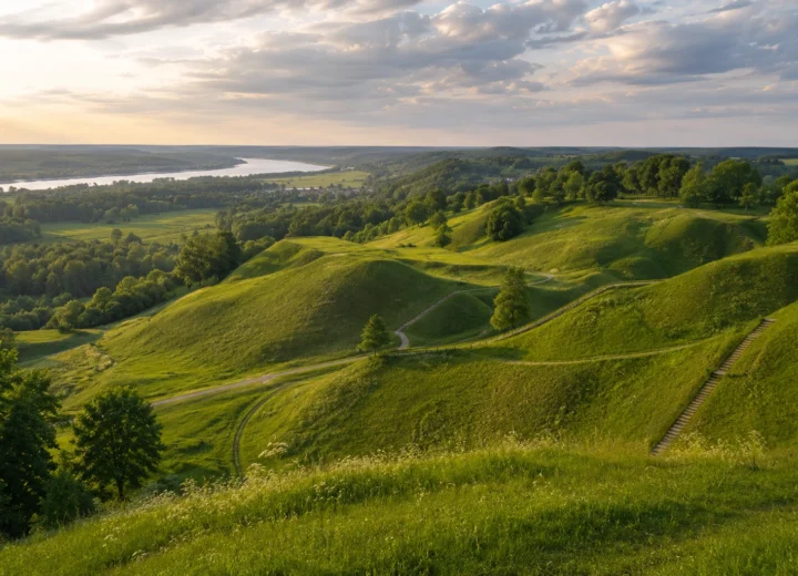 Kernavės piliakalnių legenda ir senosios Lietuvos paslaptys