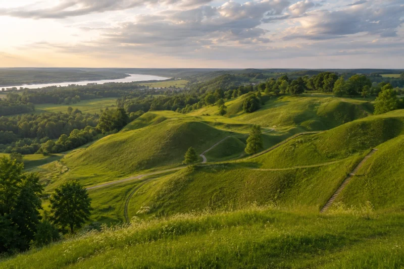 Kernavės piliakalnių paslaptys: senosios Lietuvos atmintis