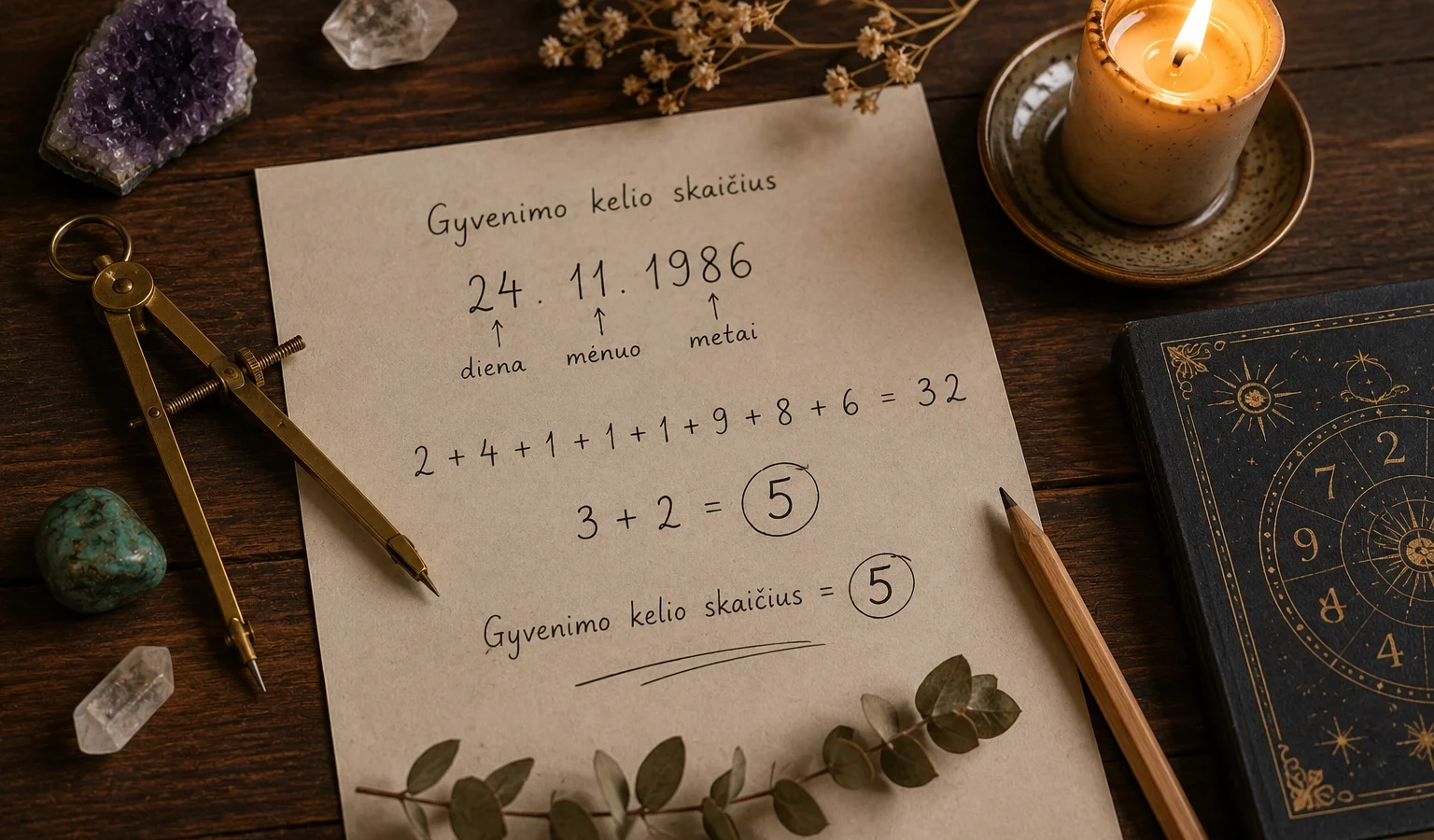 Numerologija pagal gimimo datą: ką ji gali atskleisti