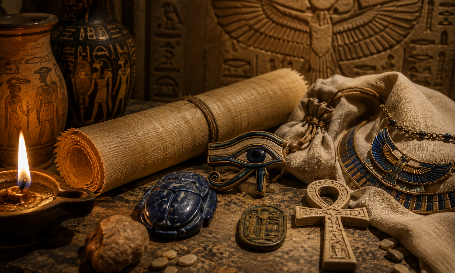Senovės Egipto magija: heka, amuletai ir mitai