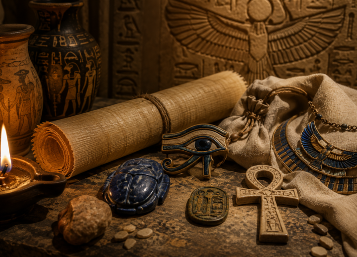 Senovės Egipto magija: heka, amuletai ir mitai