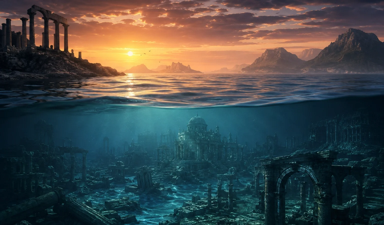 Atlantidos paslaptys: legenda, mitas ir vaizduotė